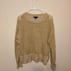 Gold Jcrew Sweater